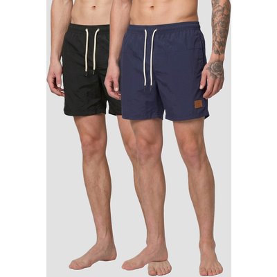 Urban Classics Block Swim Short 2-Pack