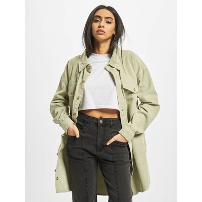 Urban Classics Ladies Long Corduroy Overshirt