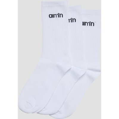 AMN-243-ACC -23070082-017 AIMN Logo Socks 3-Pack