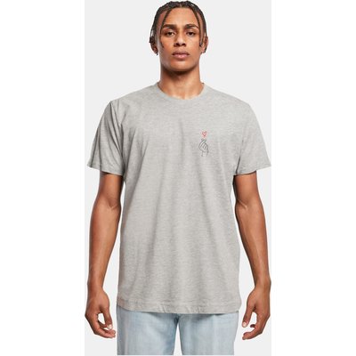 Merchcode POD K Heart T-Shirt Round Neck
