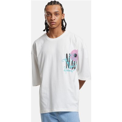 2Y Premium Flower Splash Oversized T-Shirt