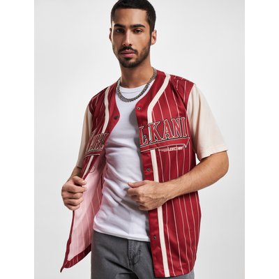 Karl Kani Trekking Block Pinstripe Baseball T-Shirt