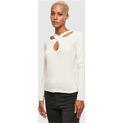 Urban Classics Ladies Crossed Cut Out Longsleeve