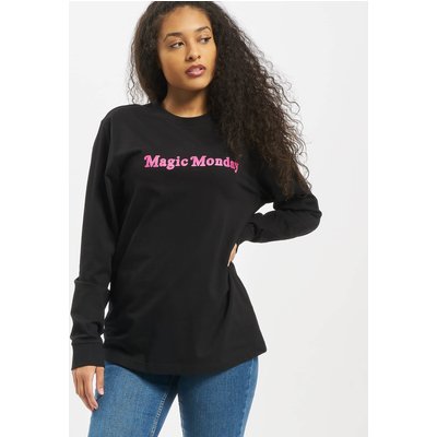 Mister Tee Ladies Magic Monday Slogan Longsleeve