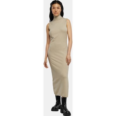 Urban Classics Ladies Knitted Eco Viscose Turtleneck Dress