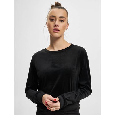 Urban Classics Ladies Short Velvet Crew