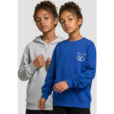 Urban Classics Hoody + Crewneck 2 Pack - langarm Melting 8 Ball & Angry Teddy