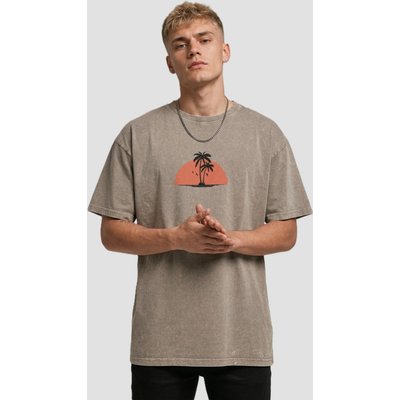 Merchcode Summer - Beach Acid Washed Oversize Tee