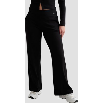 AIMN Ease Ribbed Wide Pants
