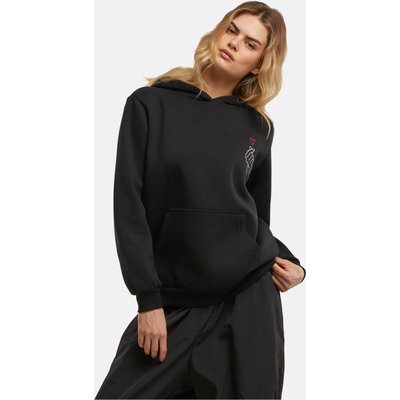 Miss Tee K Heart EMB Fluffy Hoody