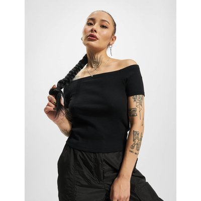 Urban Classics Ladies Off Shoulder Rib Tee