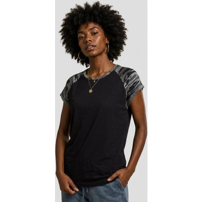 Urban Classics Ladies Contrast Raglan Tee