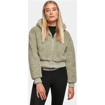 Urban Classics Ladies Short Oversized Sherpa Jacket