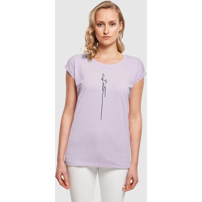 Merchcode Ladies Faith Extended Shoulder Tee