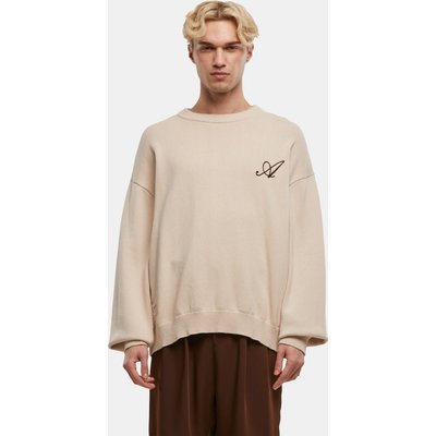 Another Cotton Lab Logo Mesh Knit Sweater