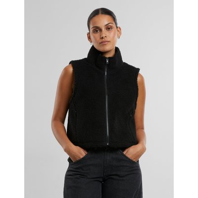 Urban Classics Ladies Short Sherpa Weste