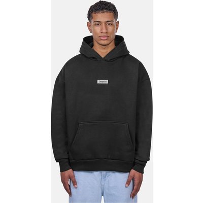 Dropsize HEAVY OVERSIZE MIDDLE RUBBER PATCH HOODIE