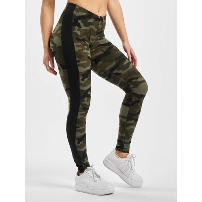 Urban Classics Ladies Camo Stripe Leggings