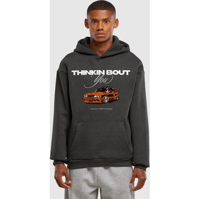 Mister Tee Thinking Bout You Car Print Fluffy Hoody