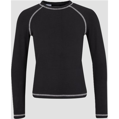 Urban Classics Girls Contrast Jersey Longsleeve
