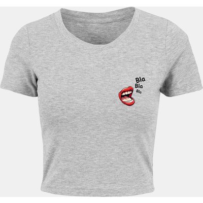 Merchcode Ladies Bla Comic Cropped Tee