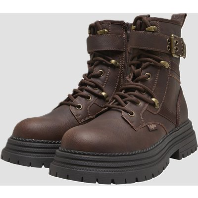 Buffalo LENNOX LACE UP BIKER MID