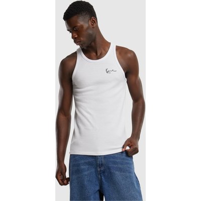 KM242-043-1 Karl Kani Small Signature Essential Waffle Tanktop 2 Pack