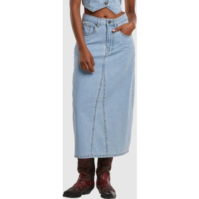 Urban Classics Ladies Soft Denim Midi Skirt