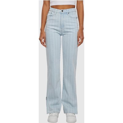 Karl Kani KW221-088-1 KK OG Pinstripe Slit Jeans