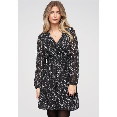 Cloud5ive Longsleeve Dress with abstract print