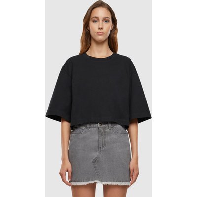 Urban Classics Ladies Heavy Essentials Oversized Cropped Tee