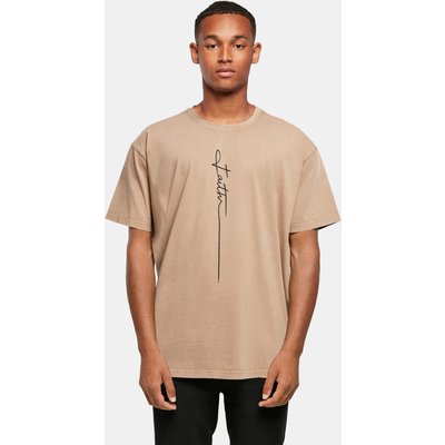 Merchcode Faith Acid Washed Oversized Tee