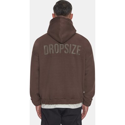 Dropsize Heavy Oversize HD Print Zip Hoodie