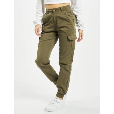 Urban Classics Ladies High Waist Cargo Pants