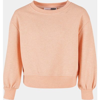Urban Classics Girls Oversized Color Melange Crewneck