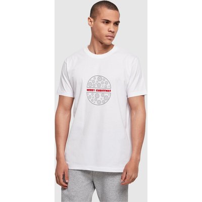 Merchcode Merry Christmas Basic Round Neck T-Shirt
