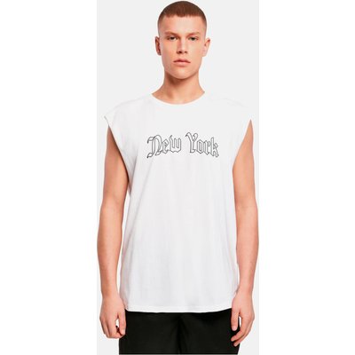 Mister Tee New York Wording Sleeveless