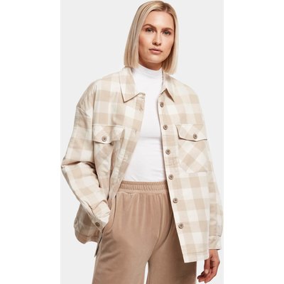 Urban Classics Ladies Flanell Padded Overshirt