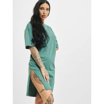 Urban Classics Ladies Organic Oversized Slit Tee Dress