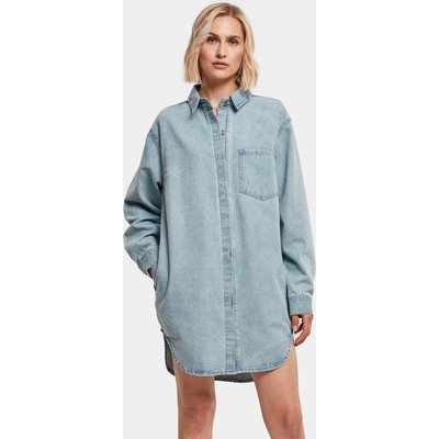Urban Classics Ladies Oversized Denim Shirt Dress
