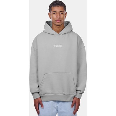 Dropsize HEAVY OVERSIZE MIDDLE LOGO HOODIE
