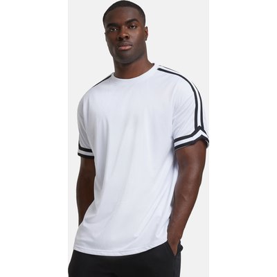Urban Classics Oversized Stripes Mesh Tee