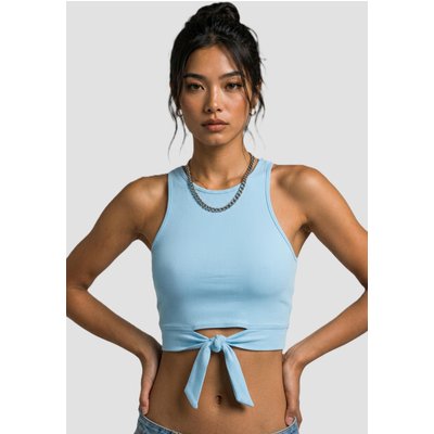 Urban Classics Ladies Cropped Knot Top