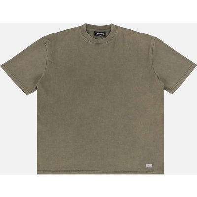 Dropsize HEAVY OVERSIZE METAL PATCH T-SHIRT