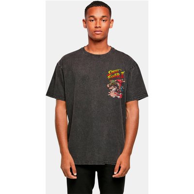 Merchcode Streetfighter II Roster Oversize Tee
