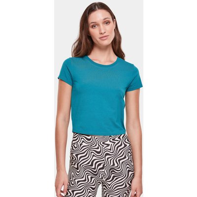 Urban Classics Ladies Stretch Jersey Cropped Tee