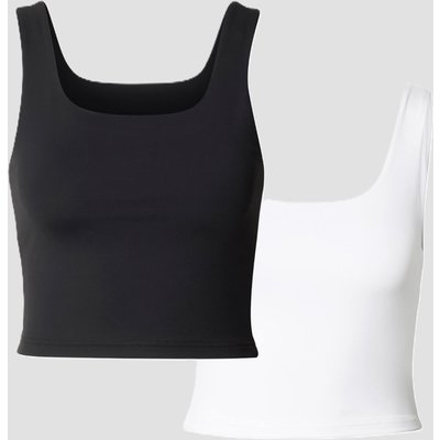 Urban Classics Ladies Cropped Polyamide Top 2-Pack