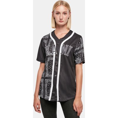 Karl Kani College Paisley Block Baseball Shirt
