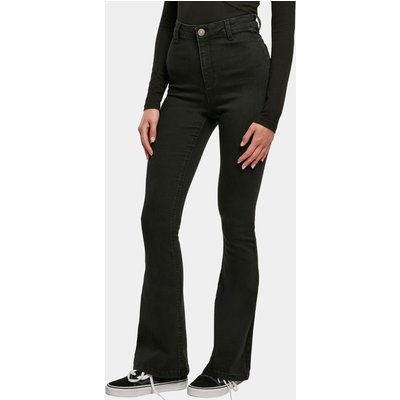 Urban Classics Ladies Super Stretch Bootcut Denim Pants