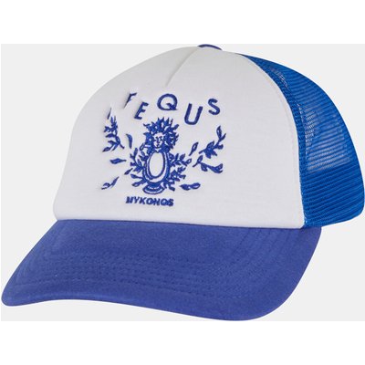 PEQUS Mykonos Graphic Trucker Cap